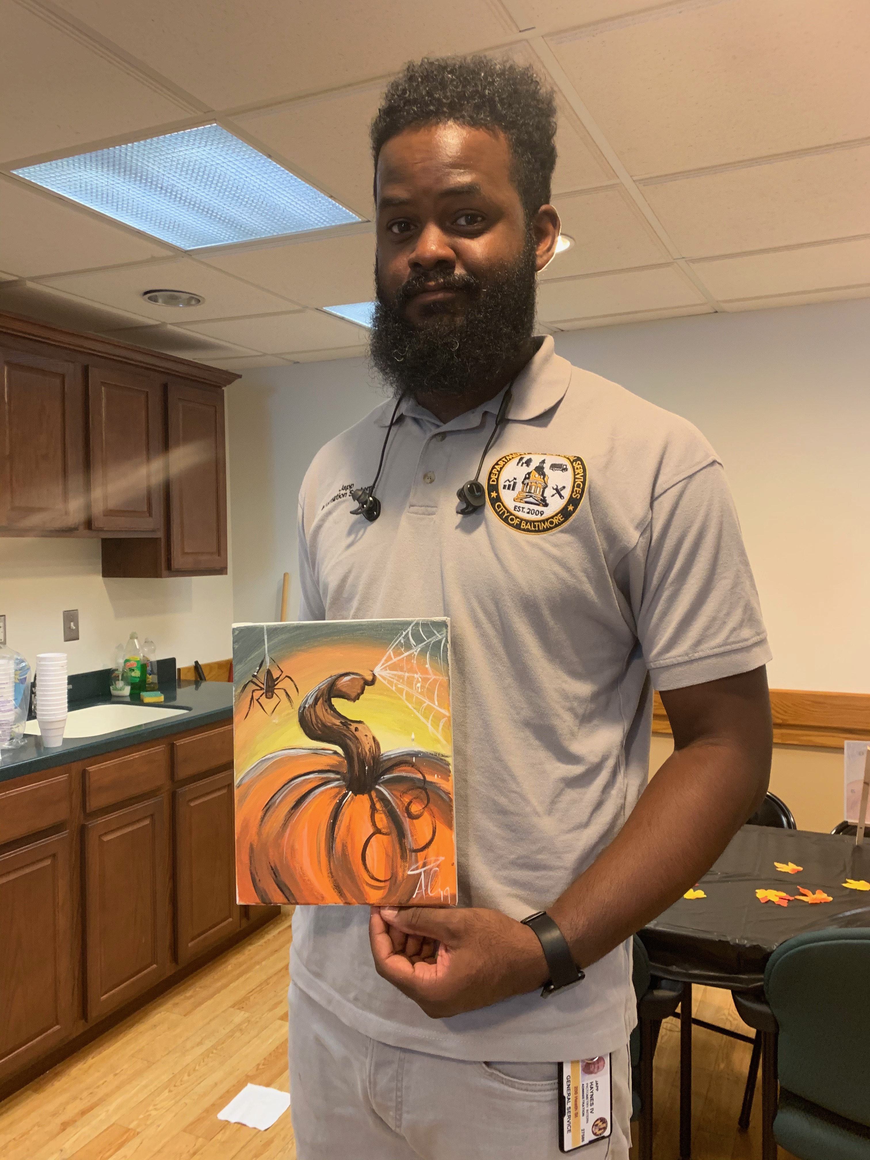 Pumpkin painting
