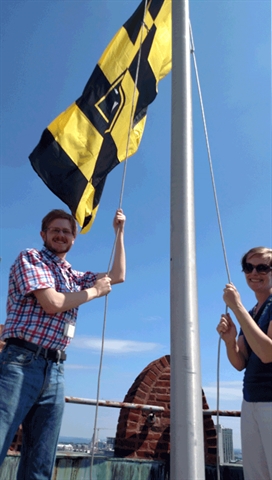 tower flag baltimore